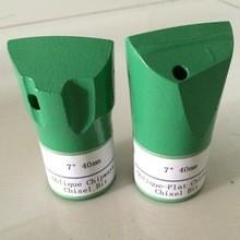 China Oblique Chipways Chisel Drill Bit For Small Hole Drilling Operation Tapered with 7/11/12 degree for sale