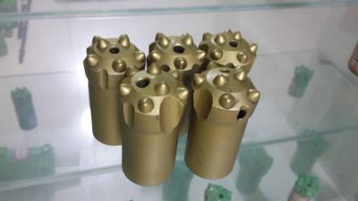 China Long Skirt Taper Button Bit 12 Degree 34mm 38mm Used In Drifting And Tunneling for sale