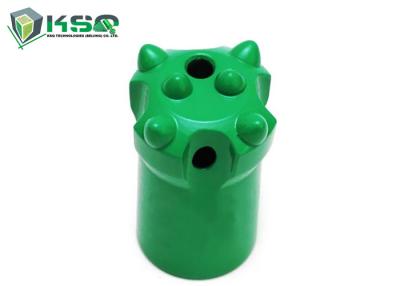 China MIROC que perfora el pedazo de botón verde de la forma cónica 7D-34m m con las materias primas de alta calidad para el heavy en venta