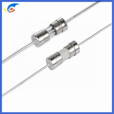 China 3.6 X10 mm tubo de vidrio fusible de soplado rápido 250V 100MA-15A plomo axial en venta