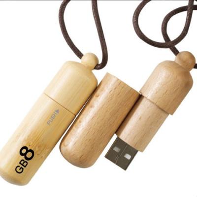 Chine Wooden Pill-shaped Plastic USB Flash Drive Capsule Bamboo custom promotion usb sticks à vendre
