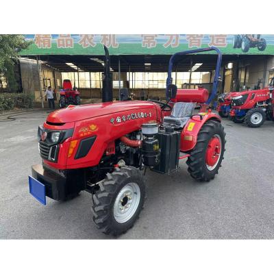 China New efficient performance state 4wd 60hp 70hp 80hp wheel tractors garden tractor farm tractors for sale for sale
