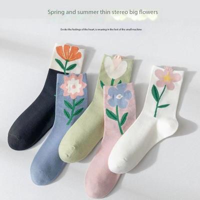 China Amazon Selling Cotton Warm Custom Colored Comfy Ladies Socks QUICK DRY Casual Socks for sale