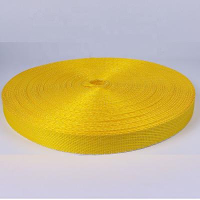 China Breathable pp webbing strap for FIBC pp webbing lifting loops / jumbo bag stripe for ton bags lifting loops for sale