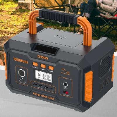 Китай 999Wh 1000W Внешний мобильный источник питания ЖК-дисплей Смартфоны планшеты совместимы продается