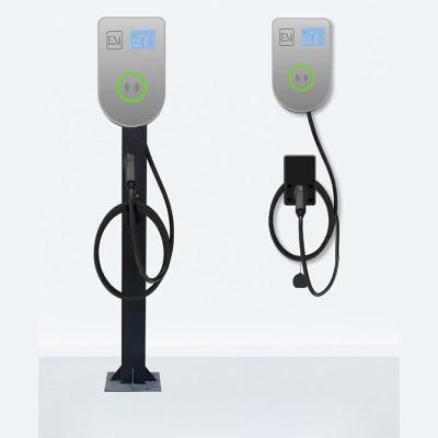 China Confiavel 6.2KG Outdoor Home Ev Estação de Carregamento Montada na Parede Coluna Montada à venda