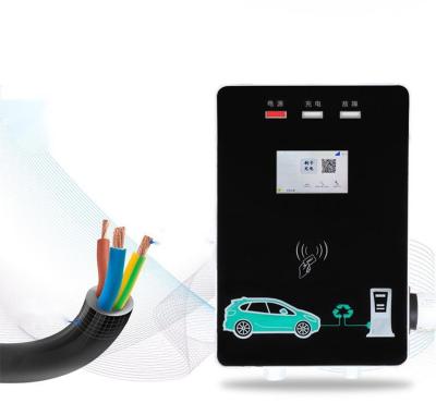 China Ativação de cartão de deslize Carregador de carro para casa com 22KW de potência de saída à venda