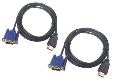 Chine 15 noyau HDMI au câble d'adaptateur de convertisseur de VGA 1800mm à vendre