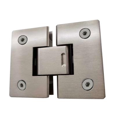 China Shower hinge 360 degree folding door hinge ss304 glass to door hinges shower glass brass door hinges for sale