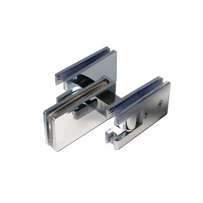 China Durable KEZE Brass 304 Stainless Steel T Shape Glass Hardware Shower Hinge for sale