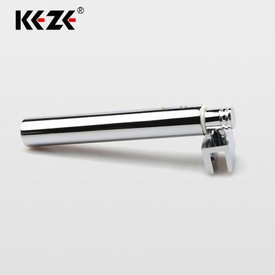 China Brass Panel Fixed Length Glass Adjustable Cheap Support Bar For Bathroom for sale