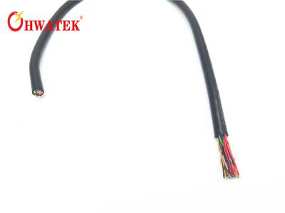 China Resistencia de doblez descubierta defendida flexible de la envoltura del PVC del cable de control UL2586 en venta