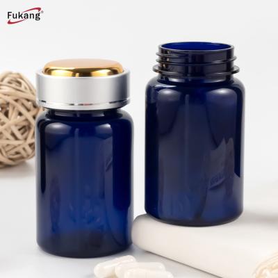 China Food Grade 100ml 150ml 200ml 250ml Medicine PET Round Plastic Bottles For Tablets Bottle Cap CRC Cap for sale