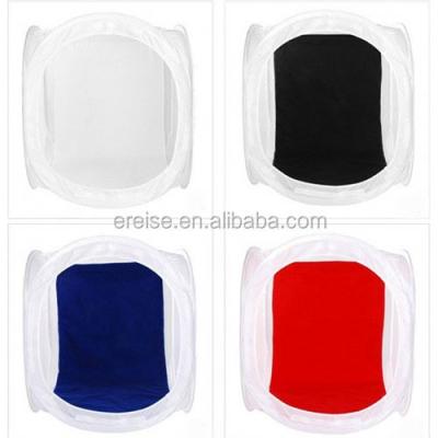 China E-Reise Portable Foldable Photo Studio Digital Camera Light Box Tent+4Color 40x40cm Shooting Backdrops for sale