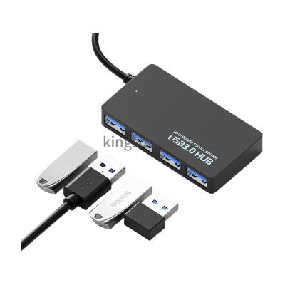 China USB3.0 Adapter For PC Laptop High Speed USB 3.0 Hub 4 Ports Adapter Splitter USB Extender USB3.0 External Computer Accessories for sale