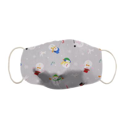 China Fabric Christmas Party Mask with LED Light Mask for sale