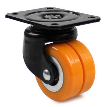 China PIVOT SS Dual Wheel AGV Caster Wheels Compact High Speed Design for sale