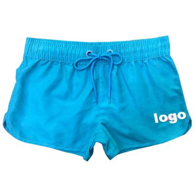 China Hot Selling Sublimation Design Custom Solid Breathable Printed Cute Swimwear Girls Kids Bathing Swimsuit Beach Shorts for sale
