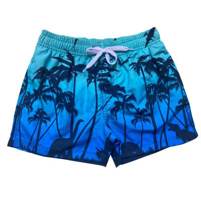 China Hot-selling Summer Beach Pants OEM Breathable Kids Swimwear Quick Dry Surf Board Shorts Wholesale Boys Swimming To Wear Customized Boys Shorts for sale