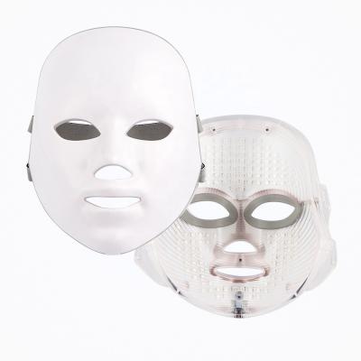 China Dye Removal Dropshipping Red Light Therapy Led Facial Light Masker Face Therapy Led Facemask Therapy 7 Color Home Use Beauty Equipment for sale