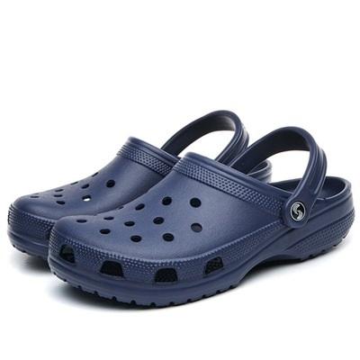 China 2021 Special Price Crocodile Anti-slippery Men's Slip-on Clogs Zipper Beach Yeezy for sale