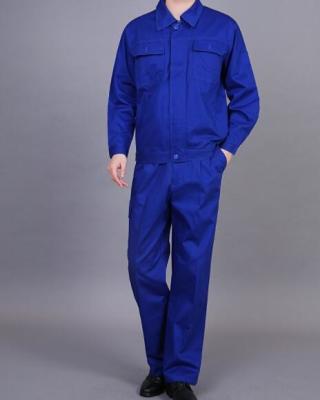 China Customized Twill cotton work wear Labor Protective factory/oilfield/gardening safety work wear flame retardant for sale