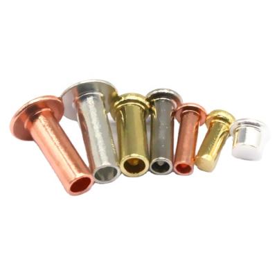 China 2021 Industry Remaches Custom Copper Rivet Brass Red Copper Rivets for sale