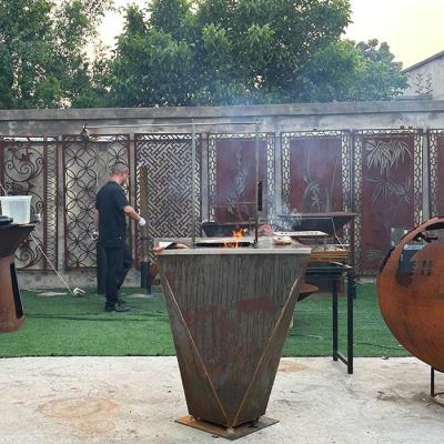 Chine Grill en acier à barbecue moderne avec support de poulet rotatif automatique à vendre