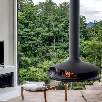 China Fuego de madera pesada en negro / blanco o montaje de acabado personalizado para el área de entretenimiento al aire libre en venta