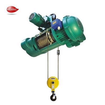 China hoist Double Speed 5tons 10t 16t Wire Rope Hoist with Lifting Height 6m 8m 12m for sale