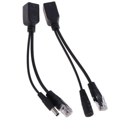 Китай Черный пассивный питание через Ethernet Rj45 Poe Adapter Injector Splitter для -40°C 60°C продается