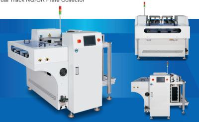 China Anpassungsfähige PCB-Fahrmaschine der SMT-Serie mit Doppelspur-NG/OK-Plattenkollektor zu verkaufen