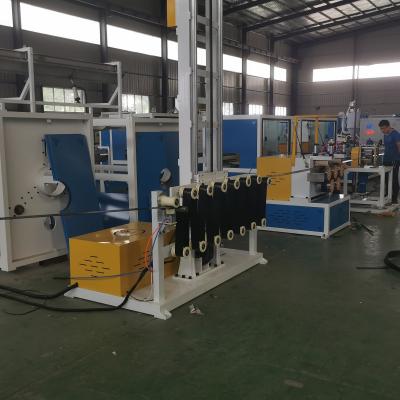China Innovative and Precision HDPE Geo Strap Extrusion Machine for sale
