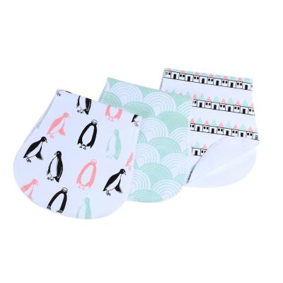 China Disposable Organic Cotton Muslin Burp Cloth New Design Baby Burp Cloth for sale