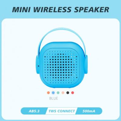 Chine Mini haut-parleur portatif sans fil de Bluetooth de 40MM*1 avec la carte TF multi colorée à vendre