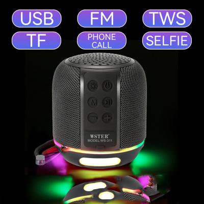 Chine Le mini haut-parleur portatif sans fil de Bluetooth 5W*1 alimenté par batterie acceptent l'OEM à vendre