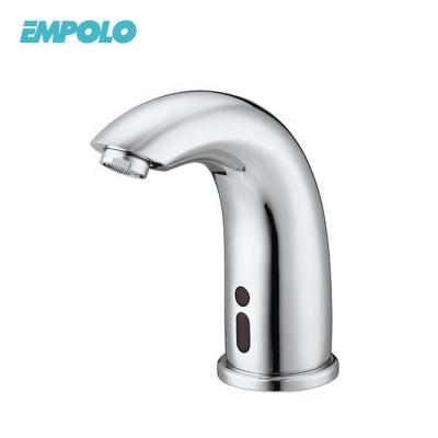 China Electronic Wash Hand Free Slide Bar Touch Faucet Waterless Saving Automatic Sensor Infrared Faucet for sale