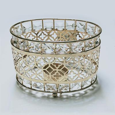 China Cheap White European Candlestick Holders Morden Factory Price Crystal Candle Holder Crystal Candlestick for sale