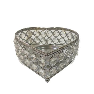China Wholesale Minimalist Wedding Table Decoration K9 Crystal Centerpieces Tealight Candle Holder for sale
