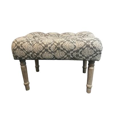 China (Other) Luxury Adjustable Round Ottoman Leisure Chair Stool Stool Home Use Foot Stool for sale