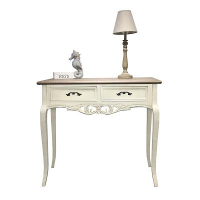 China Home Office Adjustable Wood Furniture Antique French MDF Writing Table (Others) Studying Desk / Living Room Furniture Wood Corner Wood Carving Table for sale