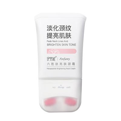 China Skin Revitalizer Wrinkle Anti Firming Skin Whitening Moisturizing Neck Firming Rejuvenation Roller Massage Neck Cream for sale