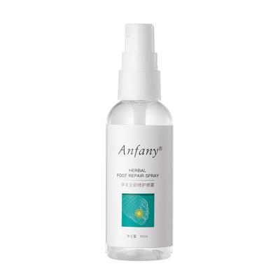 China Anfany Foot Deodorant Spray Smell Control Foot Spray Foot Cooling Herb Inhibit Natural Organic Foot Sweat Odor for sale