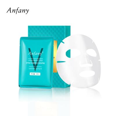 China Moisturizer Anfany Lactobacillus Face Mask Moisturizing Whitening Nourish Care Face Mask Natural Skin Care for sale
