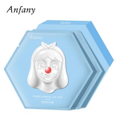China Moisturizer Anfany Porcelain Doll Mud Cleansing Film Cleansing Mud Solid Clean Film Anti-acne Oil Control Face Mask for sale