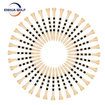 China Golf Tees 2021 Hot Selling Bulk Wooden Amazon Golf Tees 54MM/70MM/83MM Wooden Golf Tees for sale