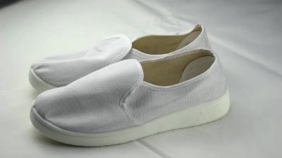 Chine La toile antistatique blanche d'outsole d'unité centrale de sécurité de travail chausse la chaussure antipoussière électrique d'esd à vendre