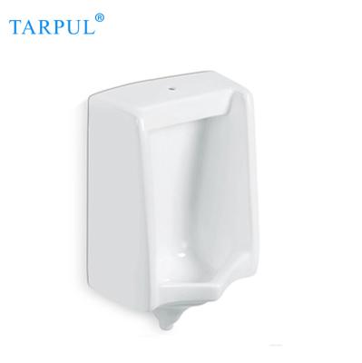 China Tarpul Square Modern Ceramic Men Wall Mounted Urinal With Fushing for sale