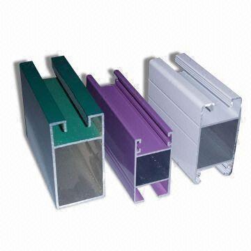 Chine Alliez 6063 profils en aluminium commerciaux de portes d'extrusions pour la décoration à vendre
