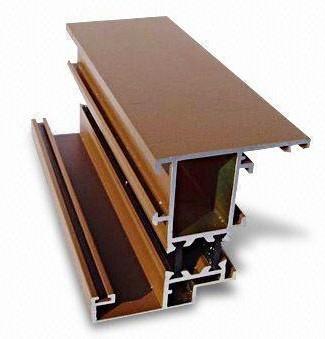 Chine Fraisez le bronze de profil de mur rideau de finition/économie d'énergie en aluminium de noir à vendre